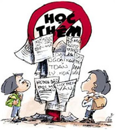 Nhiều ý kiến bức xúc về tình trạng bắt trẻ học thêm - 1 Nhiều ý kiến bức xúc về tình trạng bắt trẻ học thêm - 1