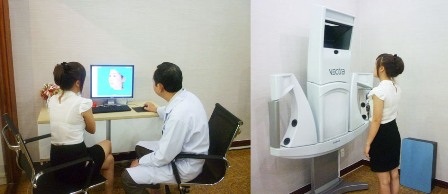 Phẫu thuật thay đổi hoàn toàn khuôn mặt - 4 Bs chụp hình và tư vấn KH với công nghệ Vectra 3D