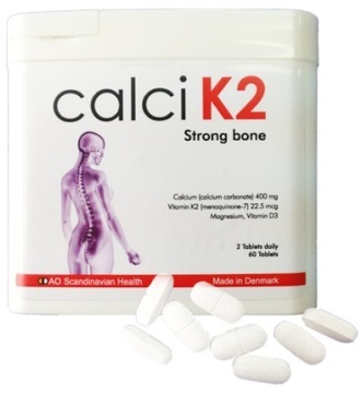 Giải Nobel khoa học giúp chống loãng xương hiệu quả - 2 Calci K2 chứa đủ các dưỡng
chất giúp xương chắc khỏe, chống loãng xương hiệu quả