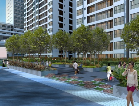 Ở Scenic Valley, màu xanh xuất hiện khắp mọi nơi và được tạo hình một cách nghệ thuật.