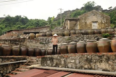 Ra Cát Hải xem dân làm mắm - 1 Ra Cát Hải xem dân làm mắm