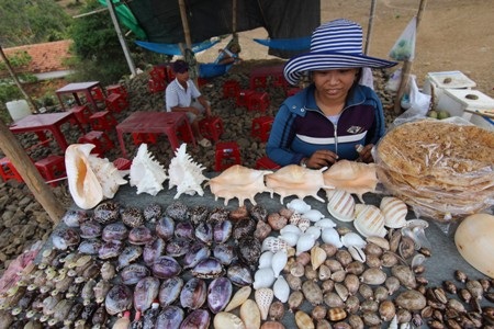 Những con người ở đây cũng chất phác hiền hậu như biển vậy