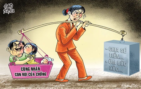 Cấp dưỡng con rơi của chồng: Ngậm... bồ hòn! - 1 “Bồ hòn” biết bỏ cho
ai?