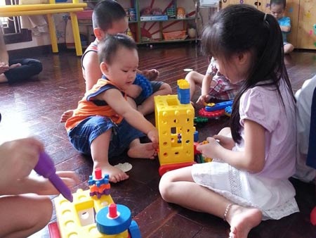 Bé đi lớp sớm - 1 Cái mốc lý tưởng
