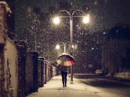 Đi giữa mùa đông