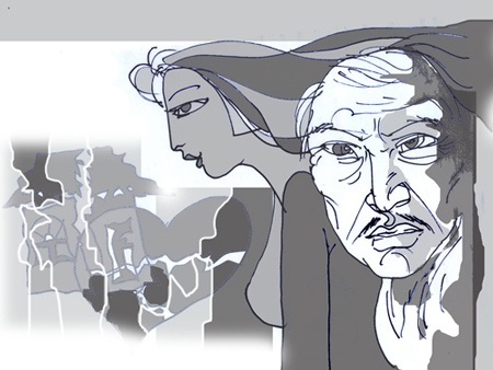 Chồng già qua đời, nhân tình đem “trả” về cho vợ - 1 Hình minh họa: Người Lao Động