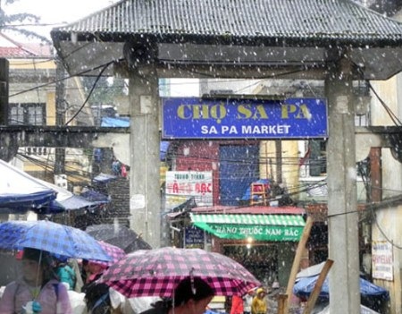 Chợ Sapa - một thời để nhớ - 1 Chợ cũ sapa, nay sẽ không còn