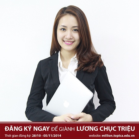 Học E-learning miễn phí, giành lương trên 10 triệu - 3 Link đăng ký: http://million.topica.edu.vn/dangky/dangkyduthi