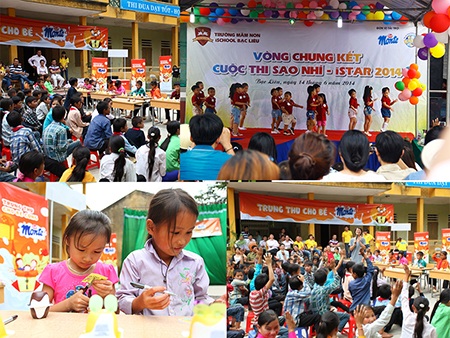 Điểm lại chặng đường Váng sữa Monte tới Việt Nam - 3 Đại diện
nhãn hàng Váng Sữa Monte lên nhận giải