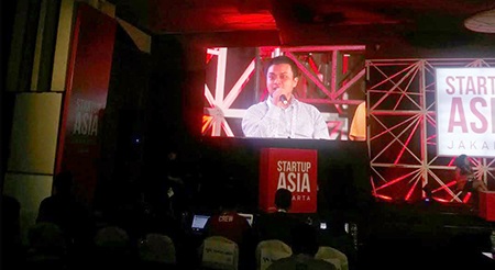 TS. Phạm Minh Tuấn chia sẻ tại Hội nghị Khởi nghiệp châu Á 2014 (Startup Asia Jakarta 2014)