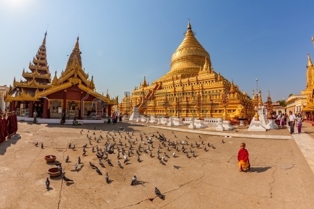  Đất nước Myanmar với những đền chùa Phật giáo nổi tiếng
