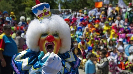 Các chú hề đến từ nhiều nước trên thế giới