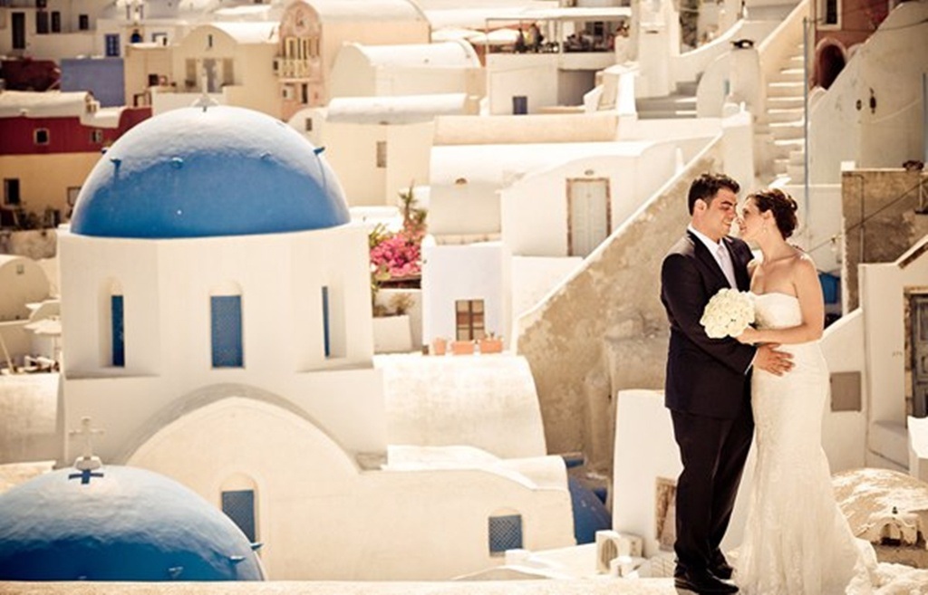 Đảo thiên đường Santorini - điểm đến của những đôi tình nhân - 10 Nhiều cặp đôi chọn Santorini là điểm dừng chân hưởng tuần trăng mật.