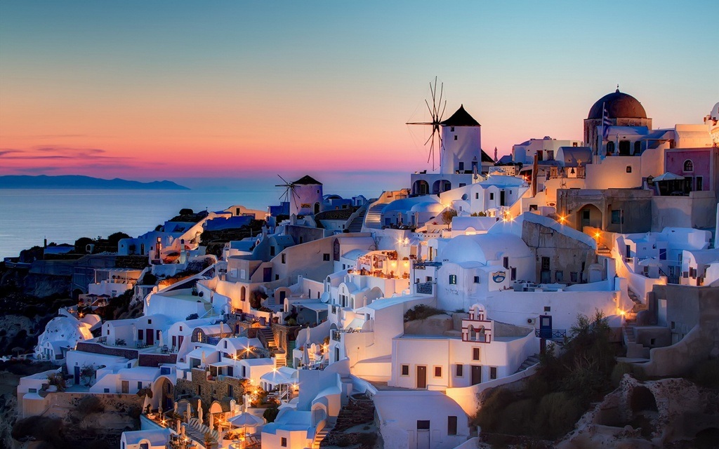 Đảo thiên đường Santorini - điểm đến của những đôi tình nhân - 5 Toàn cảnh vẻ đẹp của
đảo