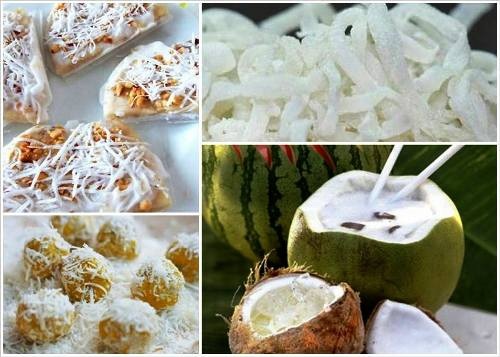 Hấp dẫn những món ngon từ dừa Bến Tre - 2 Các món bánh từ dừa.