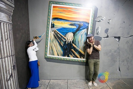 "Mát nhãn" với bảo tàng 3D huyền bí và sống động - 12 Tiếng thét