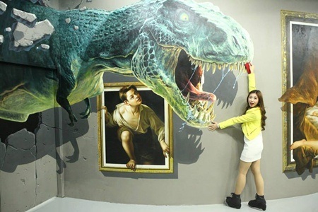 "Mát nhãn" với bảo tàng 3D huyền bí và sống động - 14 Đức Hoàng