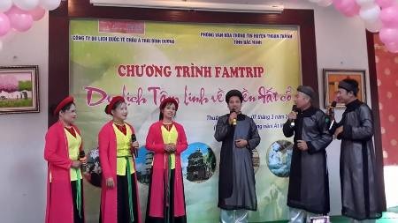 Buổi khảo sát đã nhận được nhiều ý kiến góp ý để phát triển từ những người làm du lịch.