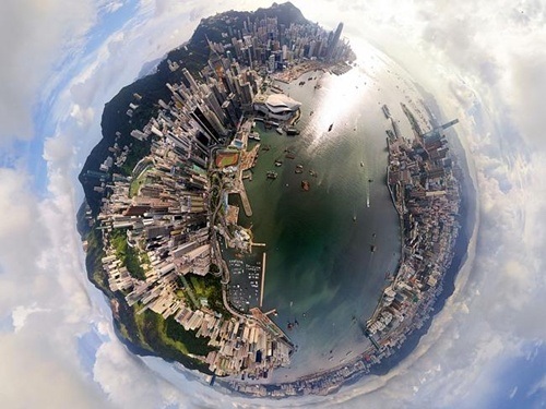 Góc hình kỳ ảo về các địa danh nổi tiếng chưa từng được chiêm ngưỡng - 5 Hong Kong Skyline nhìn từ trên cao