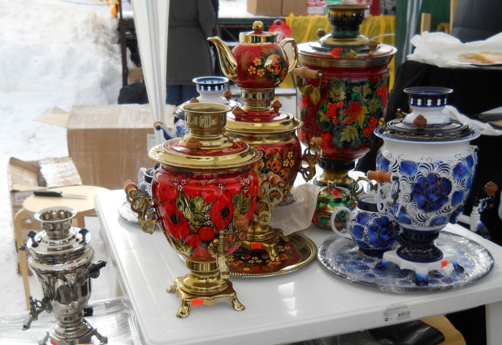 Ấm Samovar - quà lưu niệm của nước Nga - 2 Mỗi ấm trà là một tác phẩm nghệ thuật.