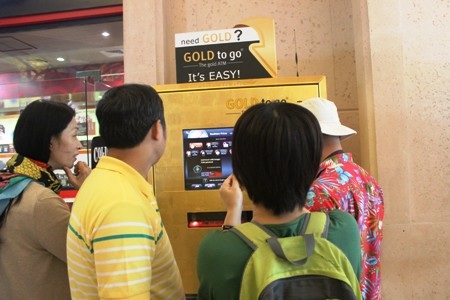 Vàng ở đây nhiều vô kể