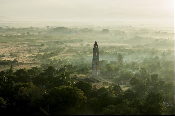Đây là một bức ảnh đồng ruộng ở tỉnh Granma. Khu vực chủ yếu để trồng cà phê.