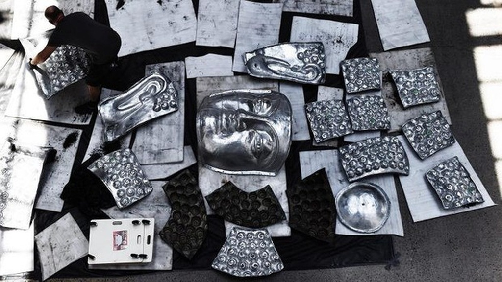 Những mảnh ghép bằng khung nhôm