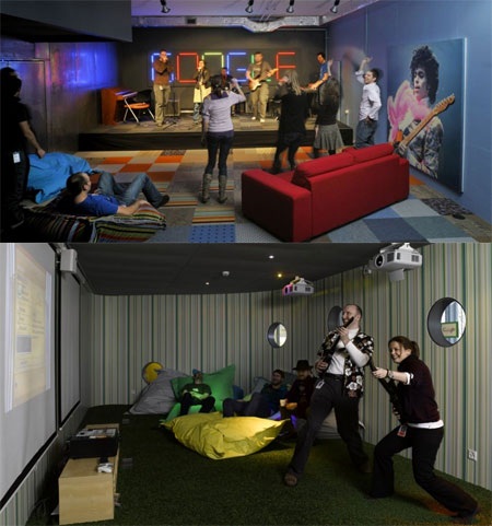 … và cả phòng để thể hiện khả năng ca hát.