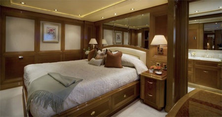 Có tổng cộng 6 cabin trên du thuyền Harmony.