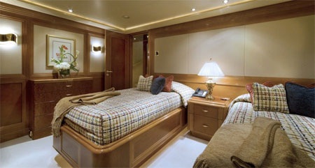 Một phòng ngủ đôi lý tưởng cho trẻ em.