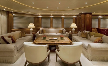 Một góc nhìn khác của phòng sinh hoạt chung VIP.