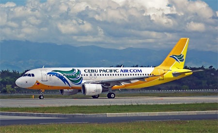 Hãng hàng không Cebu Pacific Air có trụ sở ở Manila, Philippines.