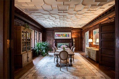 Một phòng ăn của biệt thự.