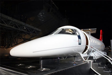 Phi công của Learjet 85 cũng được trang bị cả iPad.