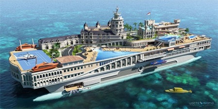 Vẻ tuyệt mỹ của siêu du thuyền “có một không hai”