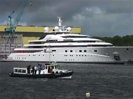 7. Du thuyền “El Horriya” của Hải quân Ai Cập dài gần 146 m, hạ thủy năm 1865