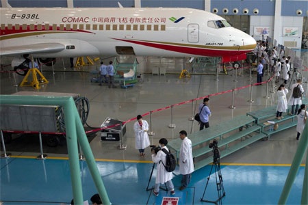 ARJ21-700 sẽ được sản xuất tại nhà máy của Comac ở Thượng Hải.