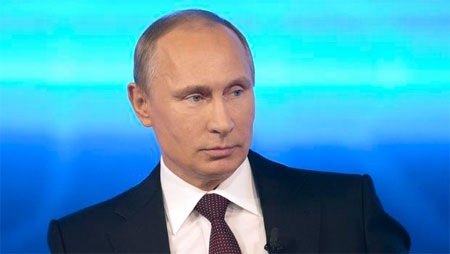 Nga đối mặt nguy cơ suy thoái kinh tế cận kề - 1 Tổng thống Nga Vladimir Putin.