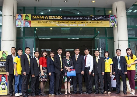 Là có sự đóng góp, giúp đỡ của Ngân hàng TMCP Nam Á (Nam Á Bank)