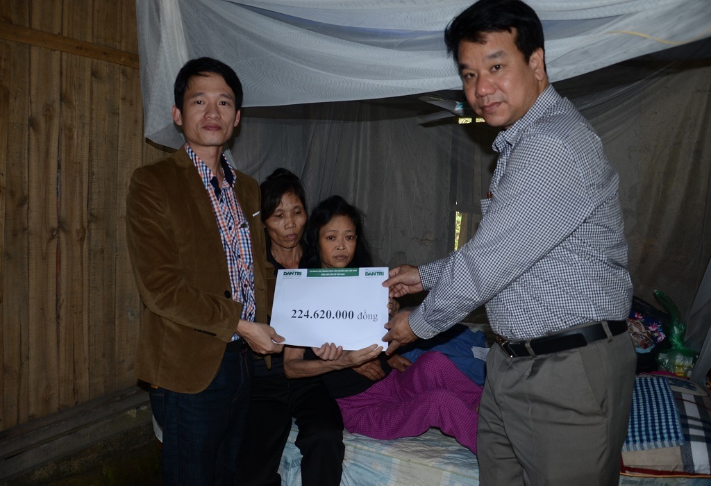 Hơn 250 triệu đồng đến với 2 hoàn cảnh khó khăn ở Phú Thọ