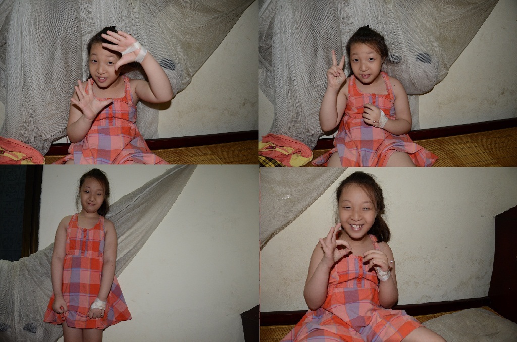 Tháng 8 năm 2014 đứa con gái duy nhất bị mắc căn bệnh Rối loạn sinh tủy