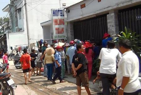 Hiện trường khách sạn nơi phát hiện người đàn ông tử vong.