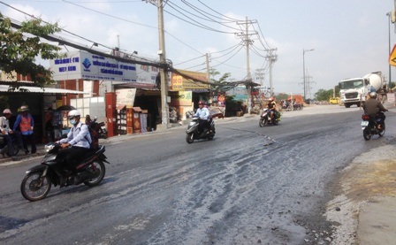 Bị phạt gần 30 triệu đồng vì thi công gây ô nhiễm