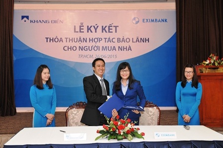 “Đi chợ” bất động sản - 1 Khang Điền và Eximbank ký hợp tác bảo lãnh cho người mua nhà
