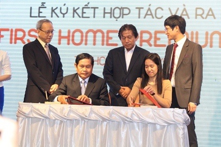 Thị trường bất động sản khởi sắc dịp đầu năm - 2 Lễ ký kết hợp tác và ra mắt dự án First Home Premium Bình Dương