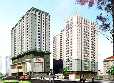 Bất động sản nhộn nhịp từ vùng ven đến khu vực trung tâm - 3 Phối cảnh dự án Saigonres Plaza (đường Nguyễn Xí, P.26, Q.BìnhThạnh).
