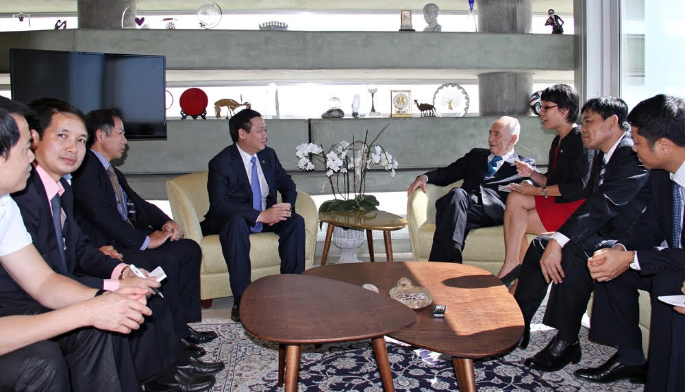 Thúc đẩy thương mại hàng nông sản giữa Việt Nam - Israel - 1 Tại buổi làm việc,