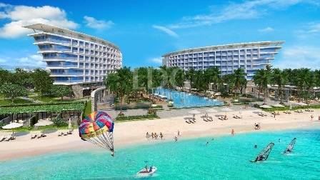 Lợi ích kép từ việc đầu tư căn hộ nghỉ dưỡng - 1 Phối cảnh Khu condotel Grand Central