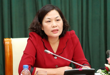 Lãi suất VND bật tăng, nhà điều hành lên tiếng - 1 Phó Thống đốc NHNN Nguyễn Thị Hồng.