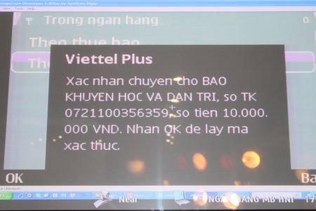 Ra mắt phương thức ủng hộ Quỹ Nhân ái không mất phí chuyển tiền bằng dịch vụ BankPlus - 3 Ra mắt phương thức ủng hộ Quỹ Nhân ái không mất phí chuyển tiền bằng dịch vụ BankPlus - 3